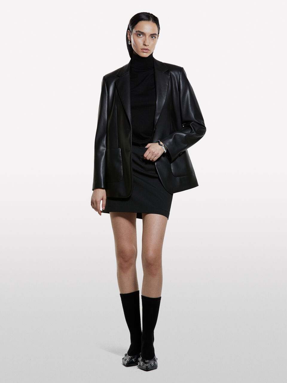 TURTLE NECK SWEATER Damen image number null