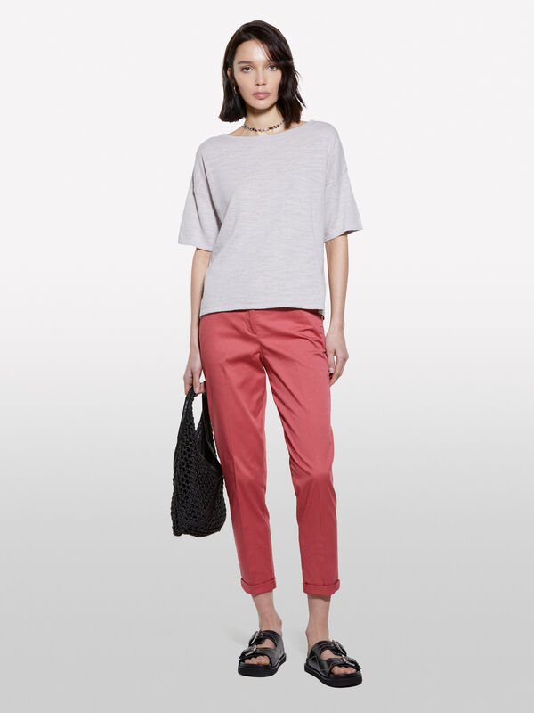 Zigaretten-Rouge-Hose - skinny hosen für damen | Sisley