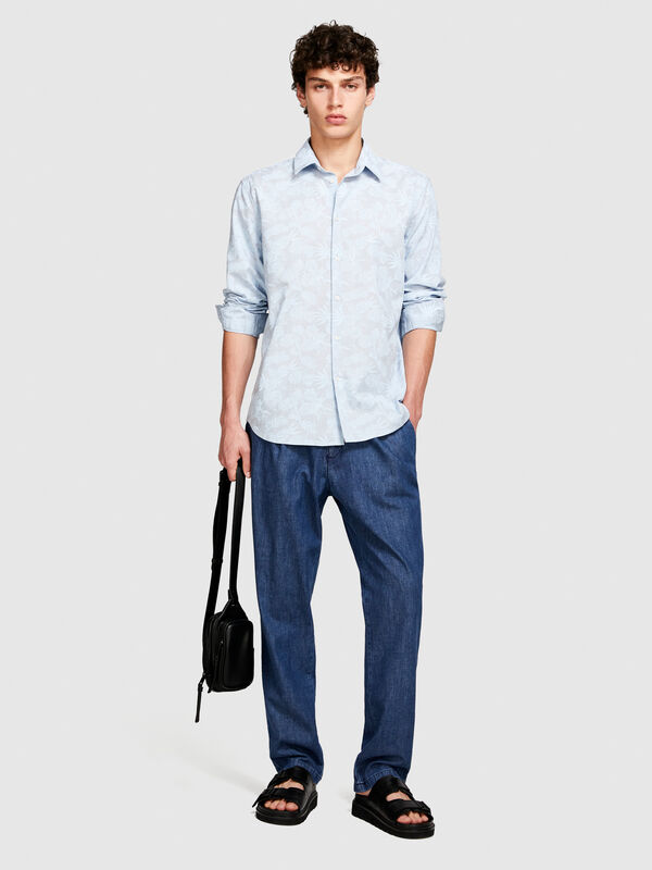 Hose in Chambray - regular jeans für herren | Sisley