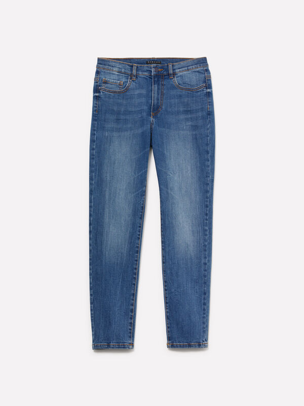 Blaue Jeans Papeete skinny fit - skinny jeans f&uuml;r damen | Sisley
