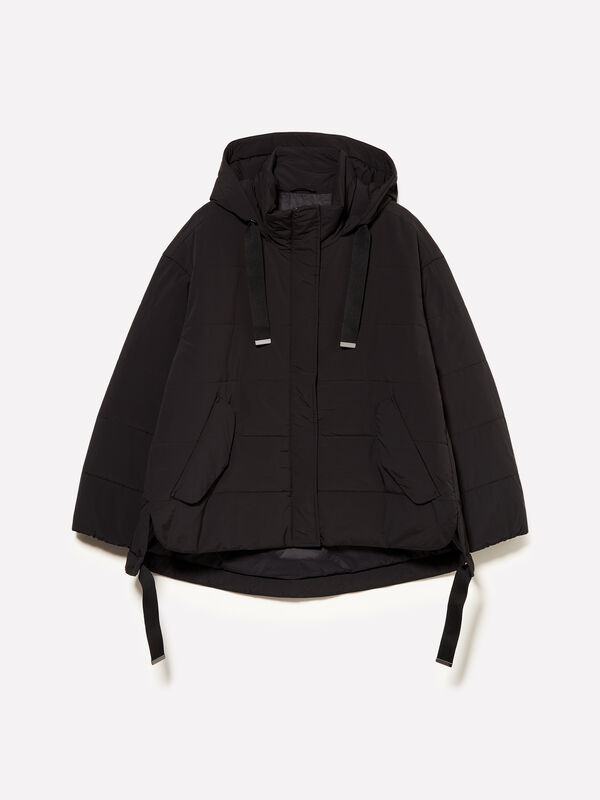 Jacket with maxi hood - jacketts und jacken f&uuml;r damen | Sisley