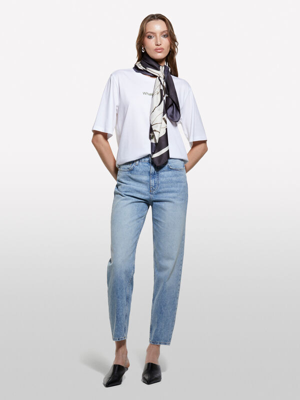 Style 68 – Helle Mom-Fit-Jeans - mom fit und boyfriend jeans für damen | Sisley