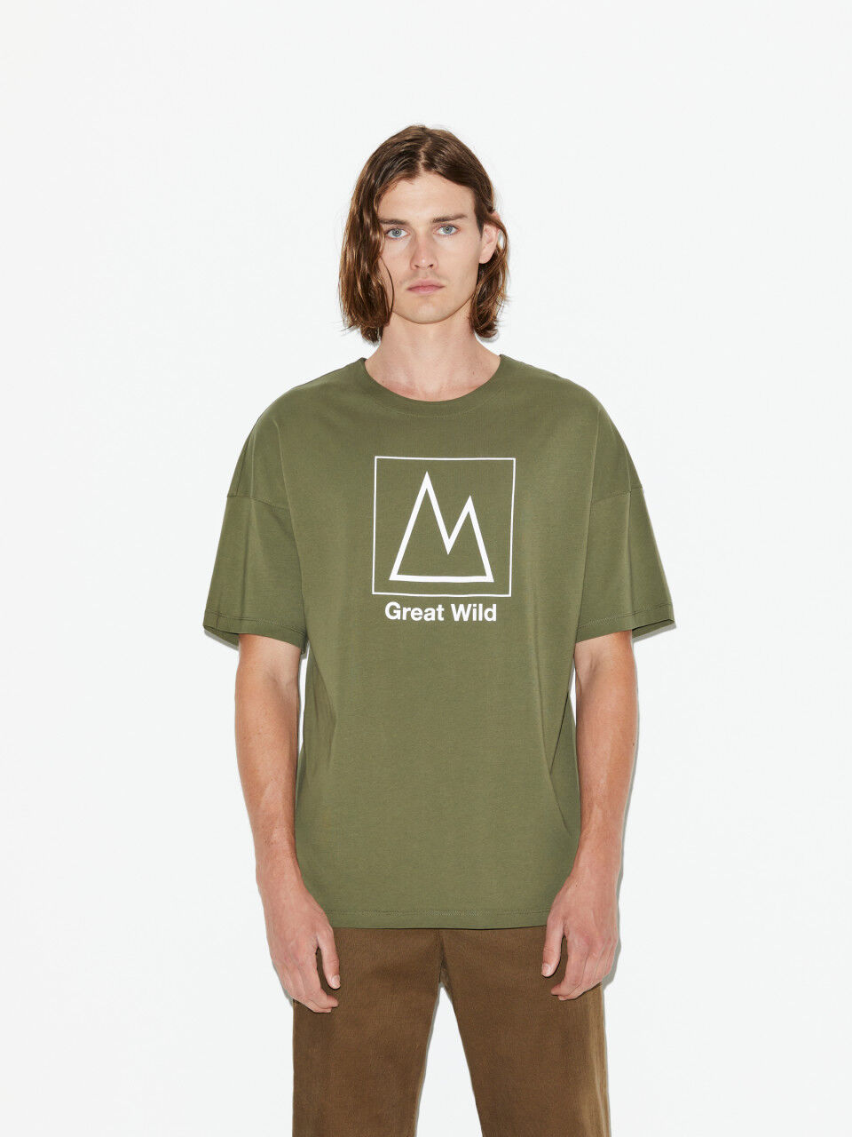 Oversize T-Shirt mit Print