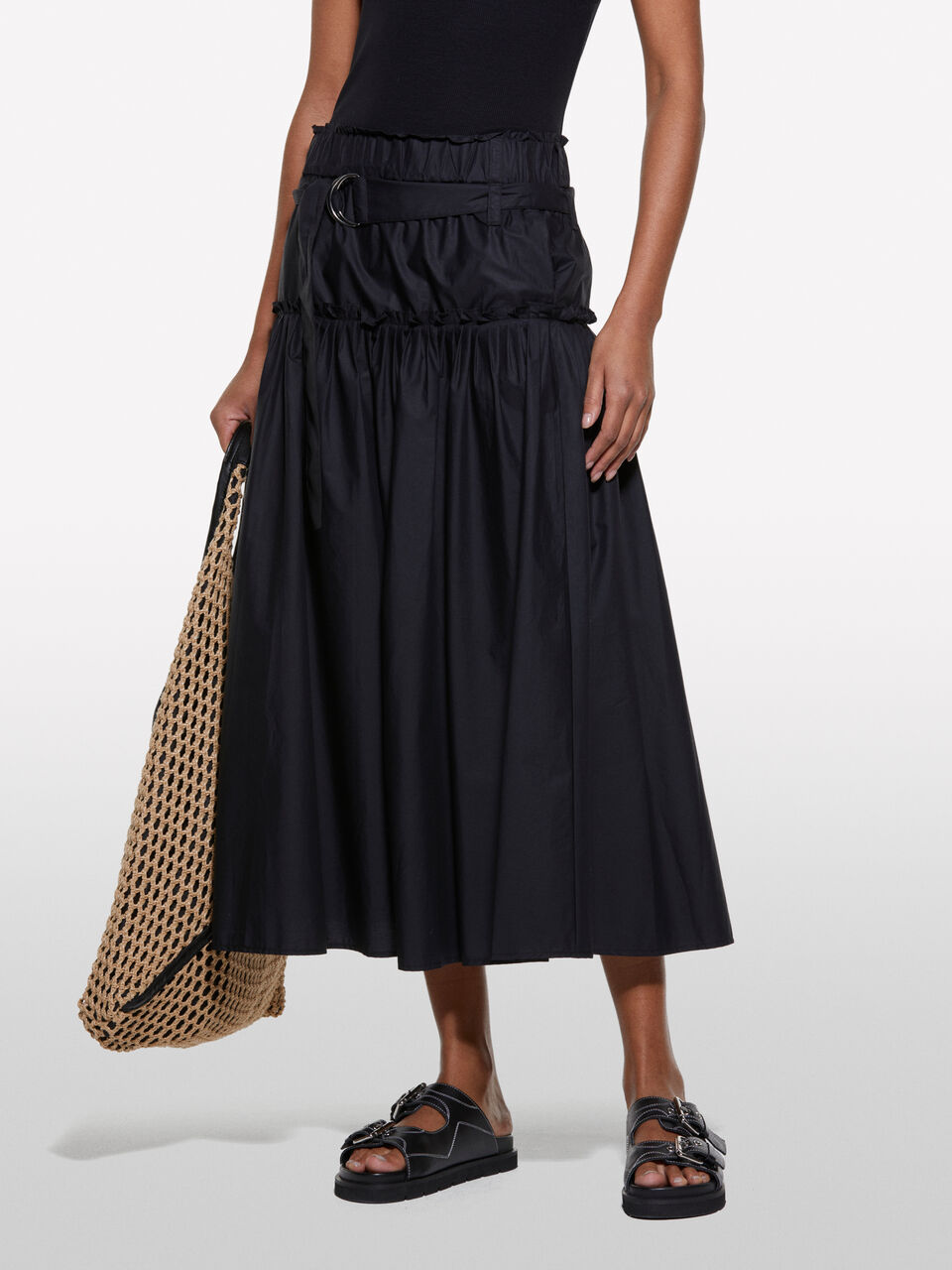 SKIRT + BELT Damen image number null