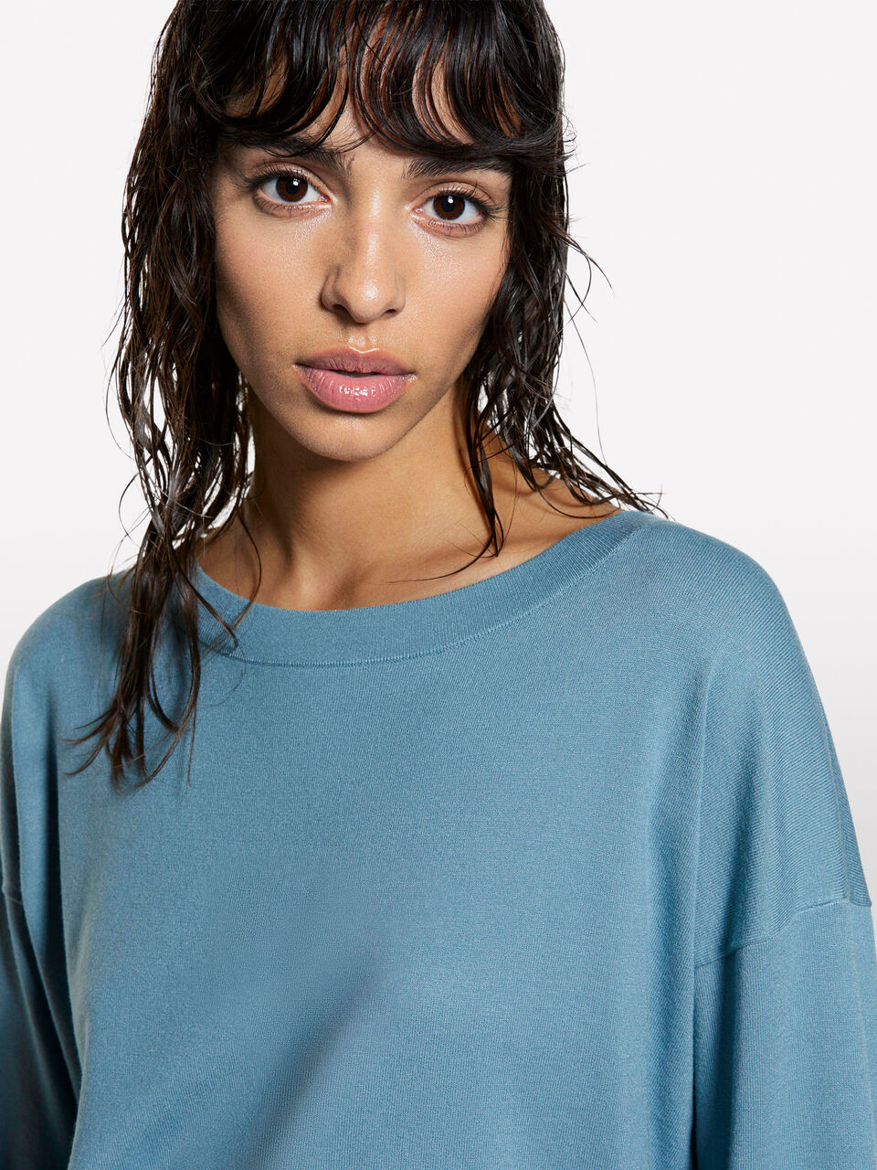 BOAT-NECK SWEAT.L/S Damen image number null