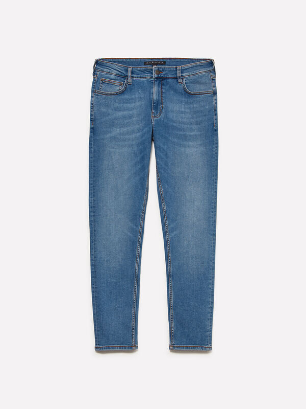 Style 73 – Hellblaue Skinny-Fit-Jeans - skinny fit jeans für herren | Sisley