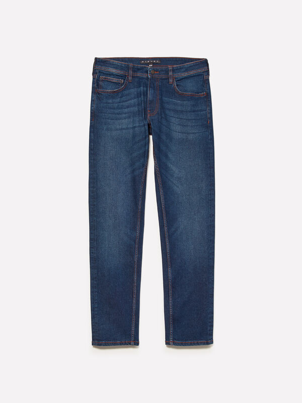 Slim Fit Bluejeans Style 74 - slim fit jeans für herren | Sisley