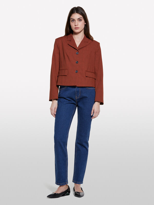 Blaue Jeans Style 70 skinny fit  - slim fit jeans für damen | Sisley