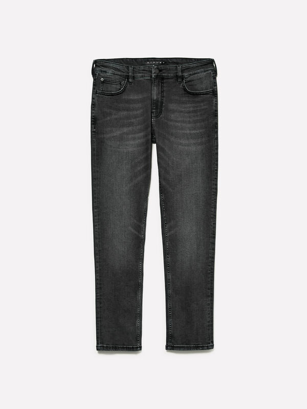 Schwarze Skinny-Fit-Jeans Style 73 - skinny fit jeans für herren | Sisley