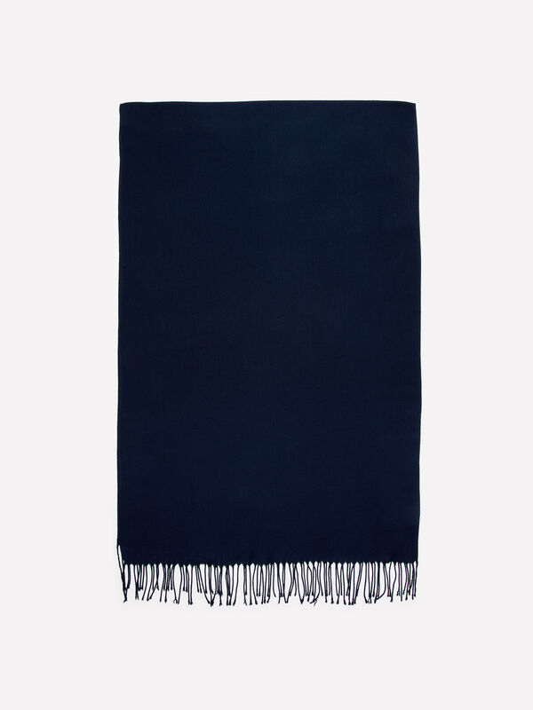 Dunkelblauer Schal - schals und foulards für herren | Sisley