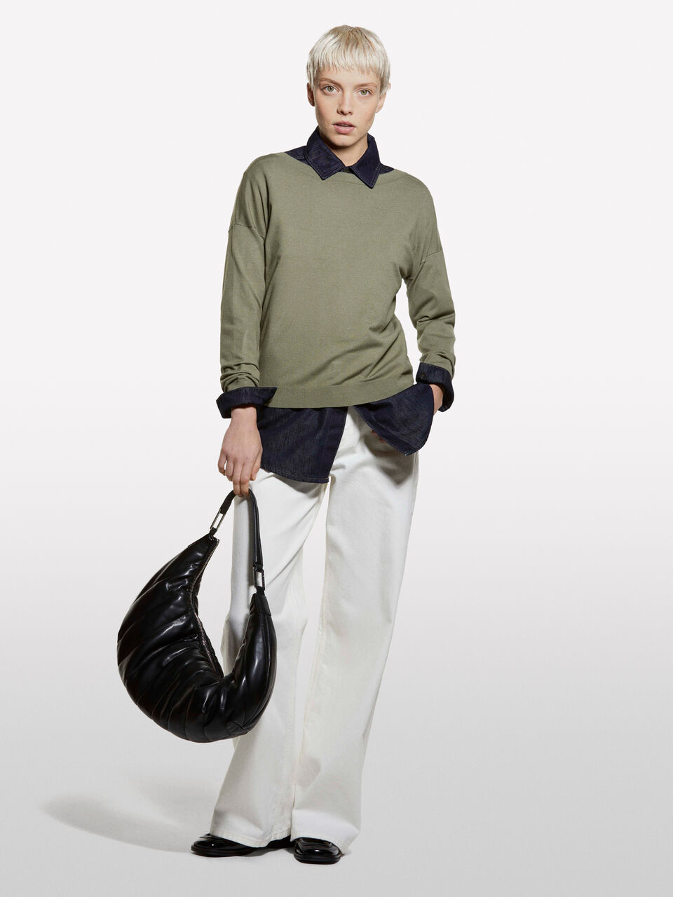 BOAT-NECK SWEAT.L/S Damen image number null