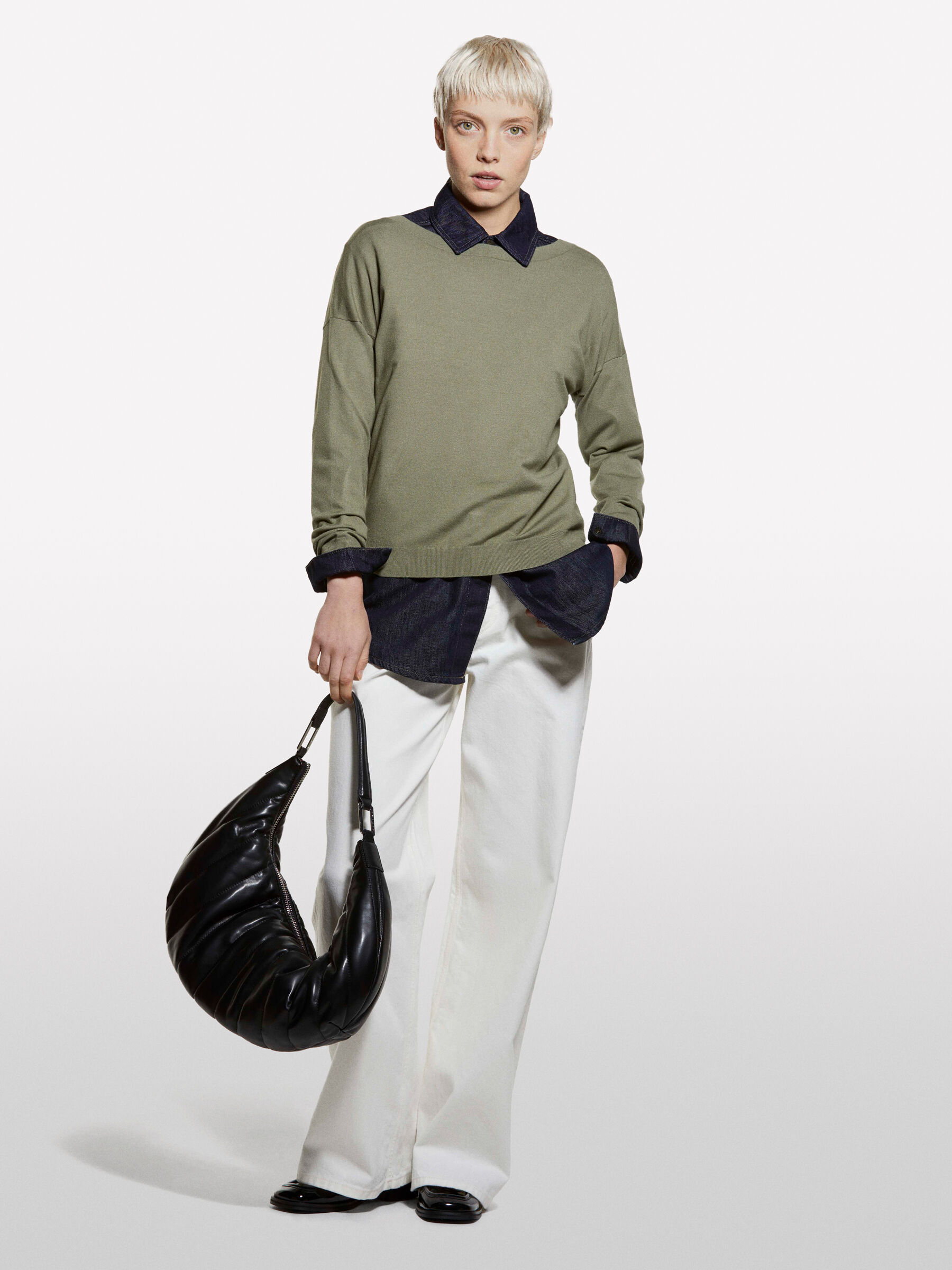 BOAT-NECK SWEAT.L/S Damen image number null