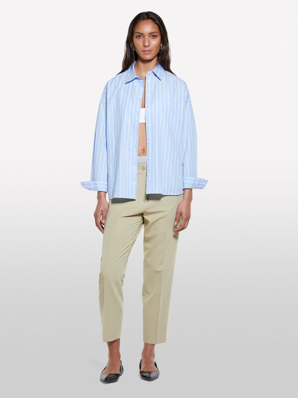 Joggers in Militärgrün - joggers hosen für damen | Sisley