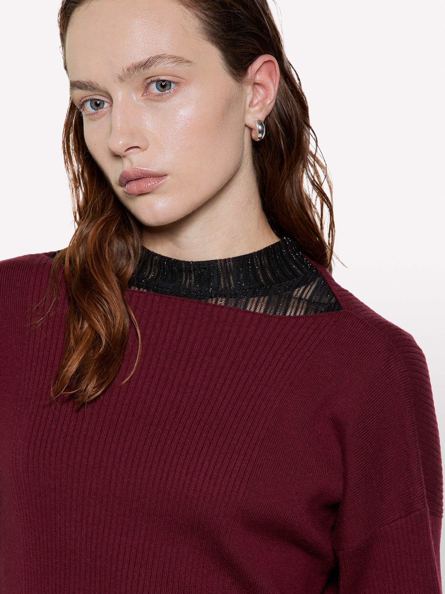 BOAT-NECK SWEAT.L/S Damen image number null