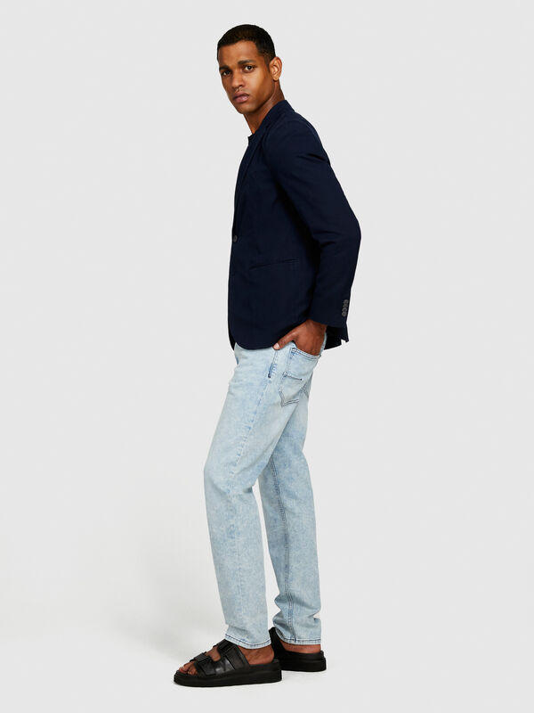 Helle Jeans - slim fit jeans für herren | Sisley