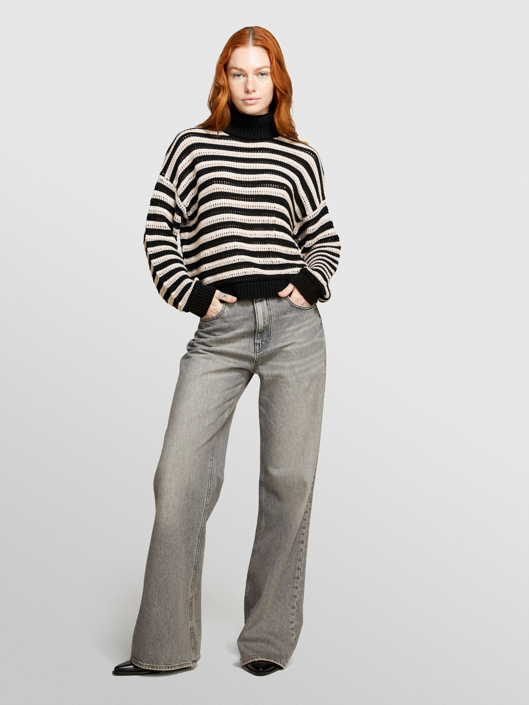 TURTLE NECK SWEATER Damen image number null