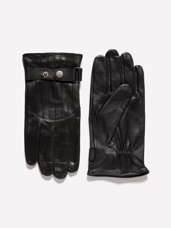 Handschuhe aus 100% Leder - handschuhe für herren | Sisley