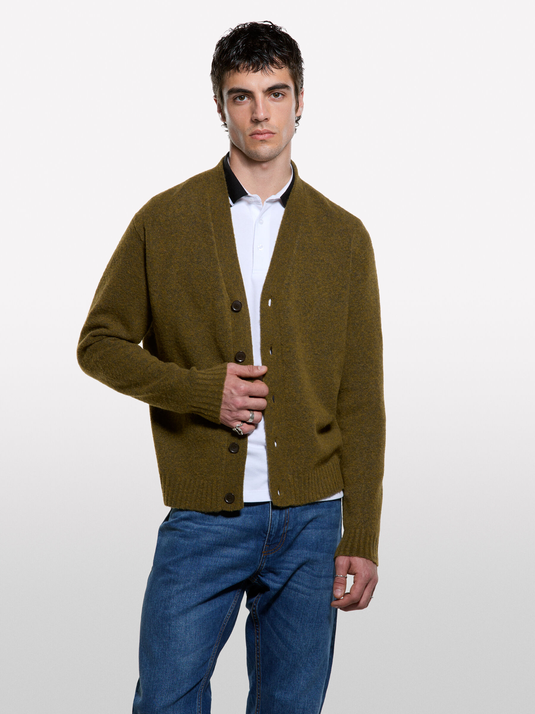 L/S CARDIGAN Herren image number null