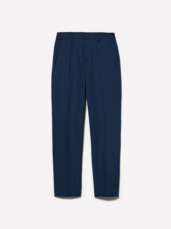 Dunkelblaue Hose slim comfort fit - slim hosen f&uuml;r herren | Sisley