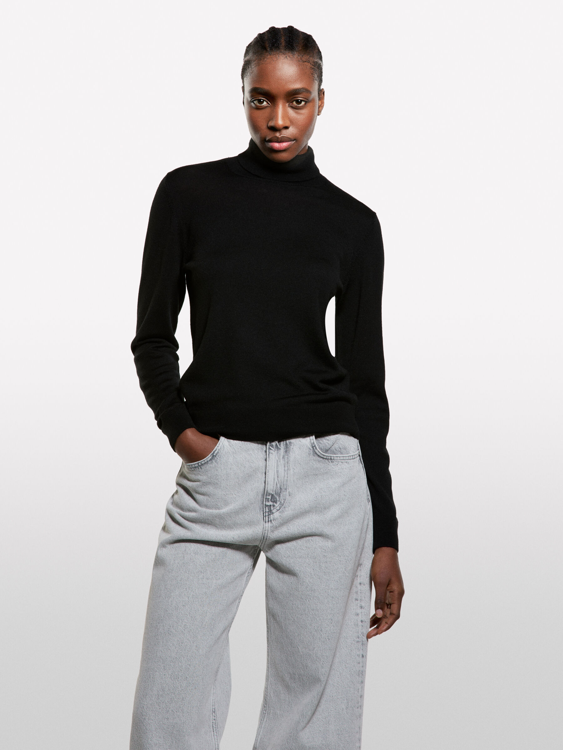 TURTLE NECK SWEATER Damen image number null