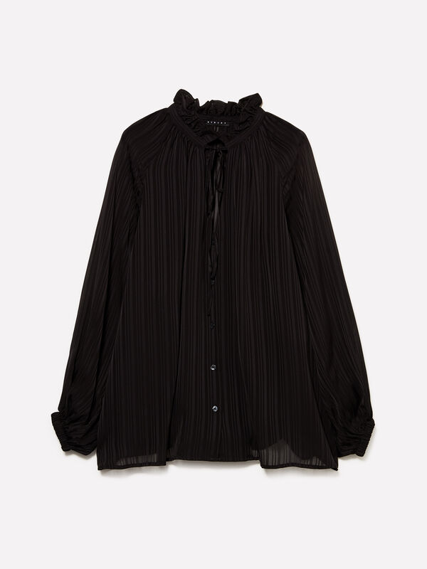 Bluse mit Streifenmuster - blusen für damen | Sisley