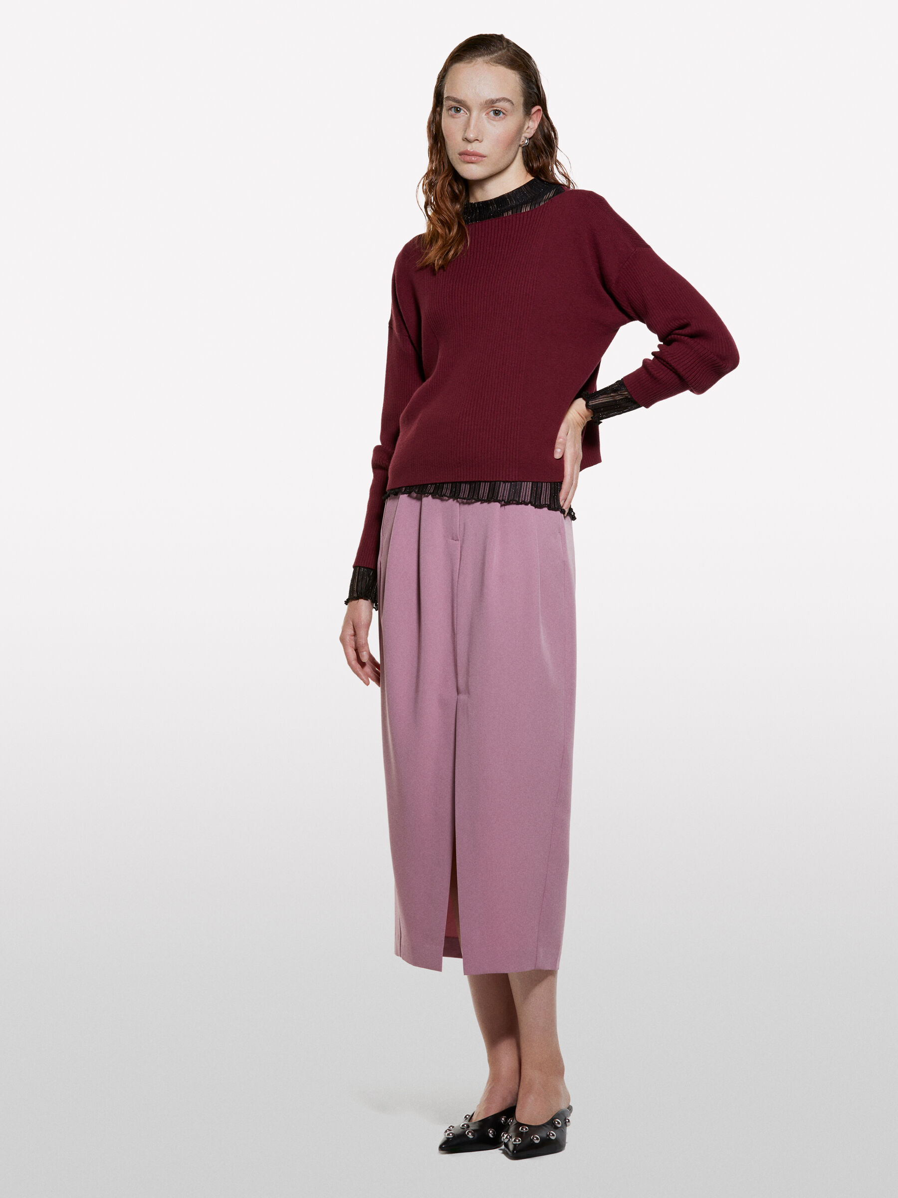BOAT-NECK SWEAT.L/S Damen image number null