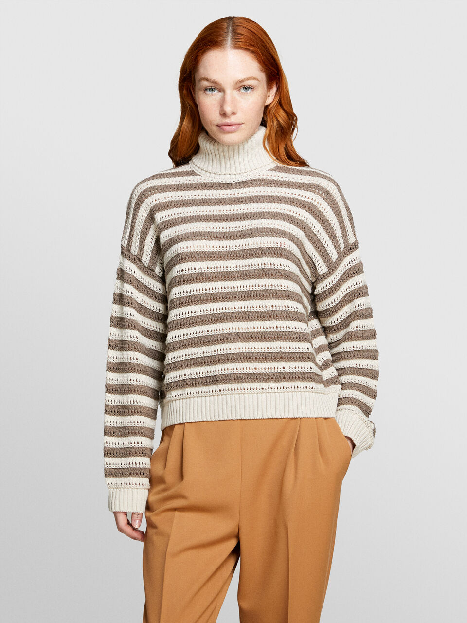 TURTLE NECK SWEATER Damen image number null